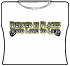 Places You'd Love To Lick Girls T-Shirt
