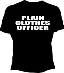 Plain Clothes Officer Girls T-Shirt