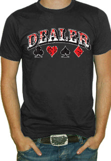 Poker T Shirt - Poker Dealer T-Shirt