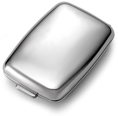Polished Chrome 2 Compartment Pill Box