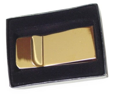 Polished Money Clip (Gold) –