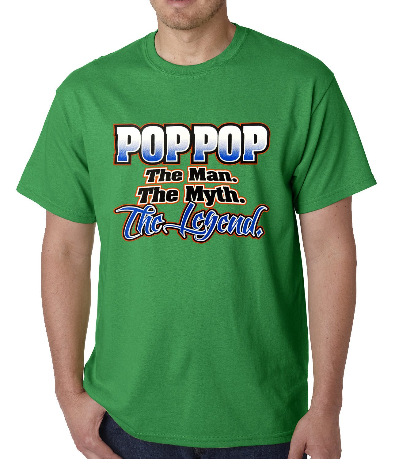 Pop Pop The Man The Myth The Legend Mens T-shirt
