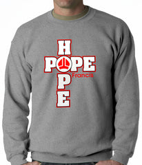 Pope Francis - Hope Adult Crewneck