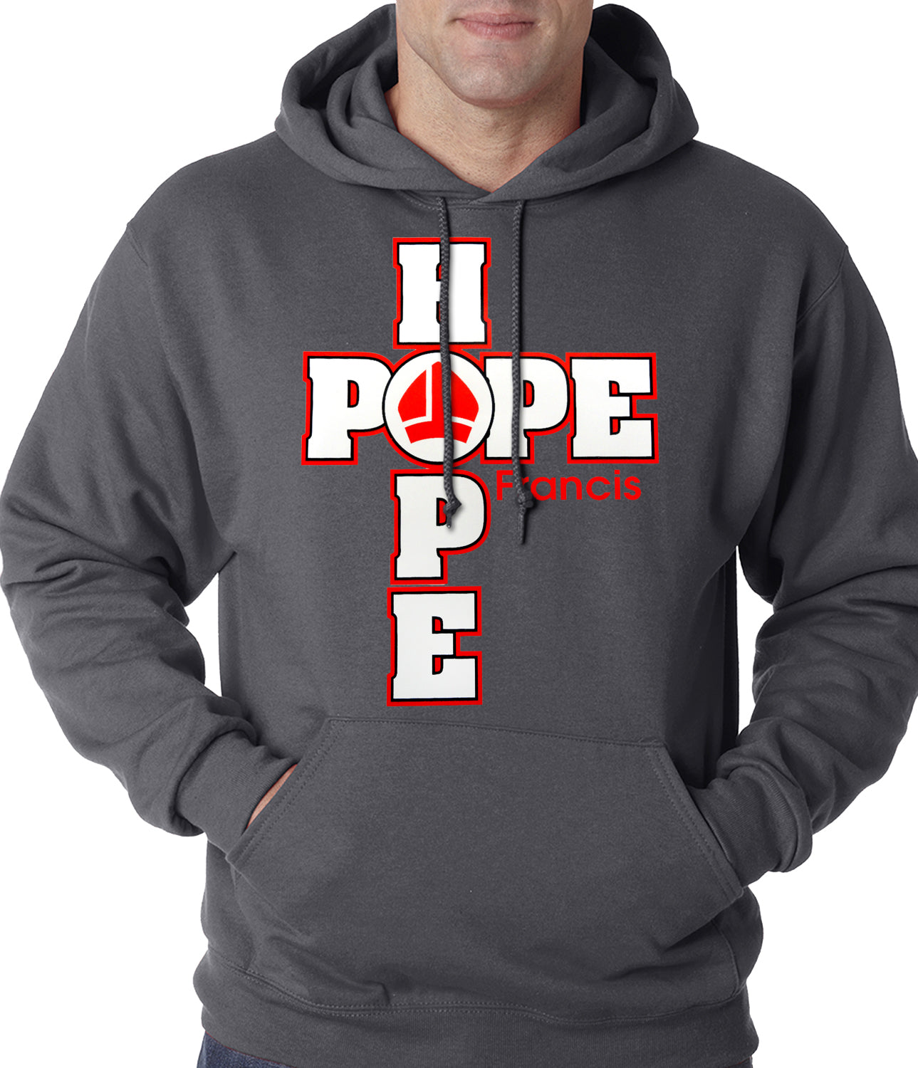 Pope Francis - Hope Adult Hoodie