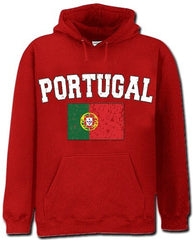 Portugal Vintage Flag International Hoodie