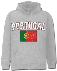 Portugal Vintage Flag International Hoodie