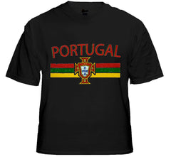 Portugal Vintage Shield International Mens T-Shirt
