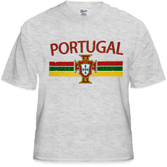 Portugal Vintage Shield International Mens T-Shirt