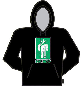 Pot Head Sign Hoodie