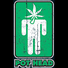 Pot Head Sign T-Shirt
