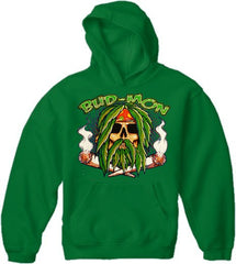 Pot Head & Stoner Sweatshirts - Bud Mon Hoodie