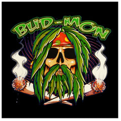 Pot Head & Stoner Tees - Bud Mon T-Shirt