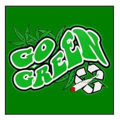Pot Head & Stoner Tees - Go Green T-Shirt