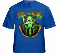 Pot Head & Stoner Tees - Stoned to the Bone T-Shirt