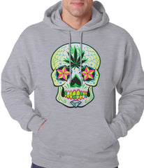 Pot Leaf Sugar Skull Hoodie