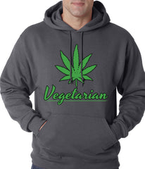 Pot Leaf Vegetarian Hoodie