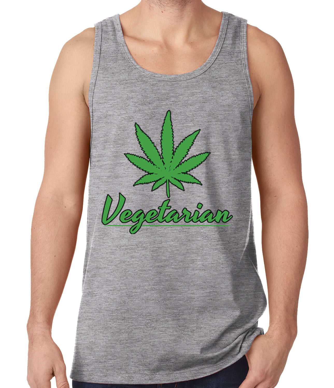Pot Leaf Vegetarian T-Shirt