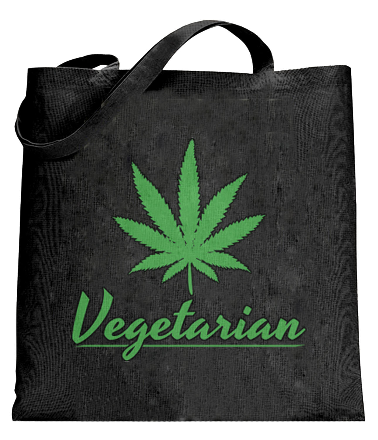 Pot Leaf Vegetarian Tote Bag