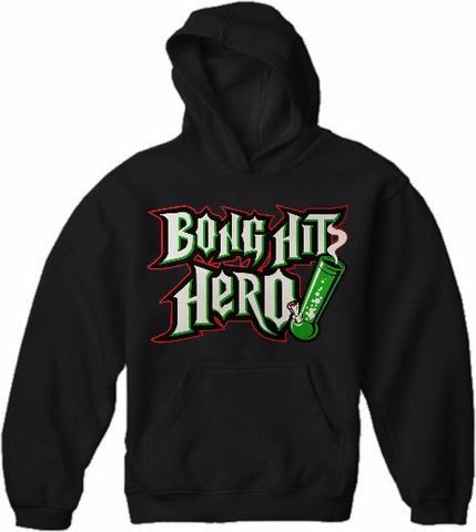 Pothead & Stoner Sweatshirts - Bong Hit Hero Hoodie