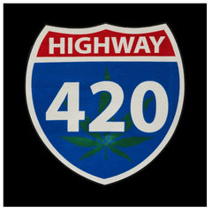 Pothead & Stoner Tees - Highway 420 T-Shirt