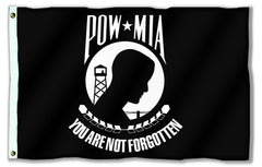 POW MIA Prisoner of War Missing in Action 3' x 5' Flag