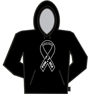 POW MIA Ribbon Hoodie