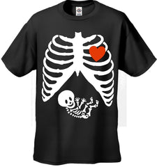Pregnant Skeleton Men's T-Shirt