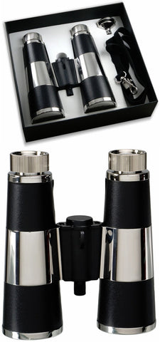 Premium Binocular Flask Gift Set