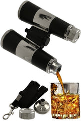 Premium Binocular Flask Gift Set