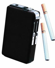 Premium Dual Compartment Automatic Cigarette Dispenser with Lighter