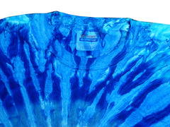 Premium Hand Made Tie Dye T-Shirts - Blue Prism Tie Dye T-Shirt