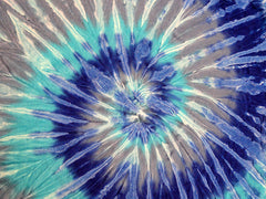 Premium Hand Made Tie Dye T-Shirts - Blue Prism Tie Dye T-Shirt