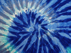 Premium Hand Made Tie Dye T-Shirts - Blue Prism Tie Dye T-Shirt