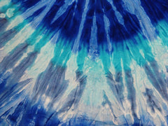 Premium Hand Made Tie Dye T-Shirts - Blue Prism Tie Dye T-Shirt