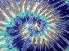 Premium Hand Made Tie Dye T-Shirts - Blue Prism Tie Dye T-Shirt