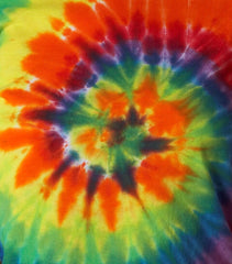 Premium Hand Made Tie Dye T-Shirts - Rainbow Swirl