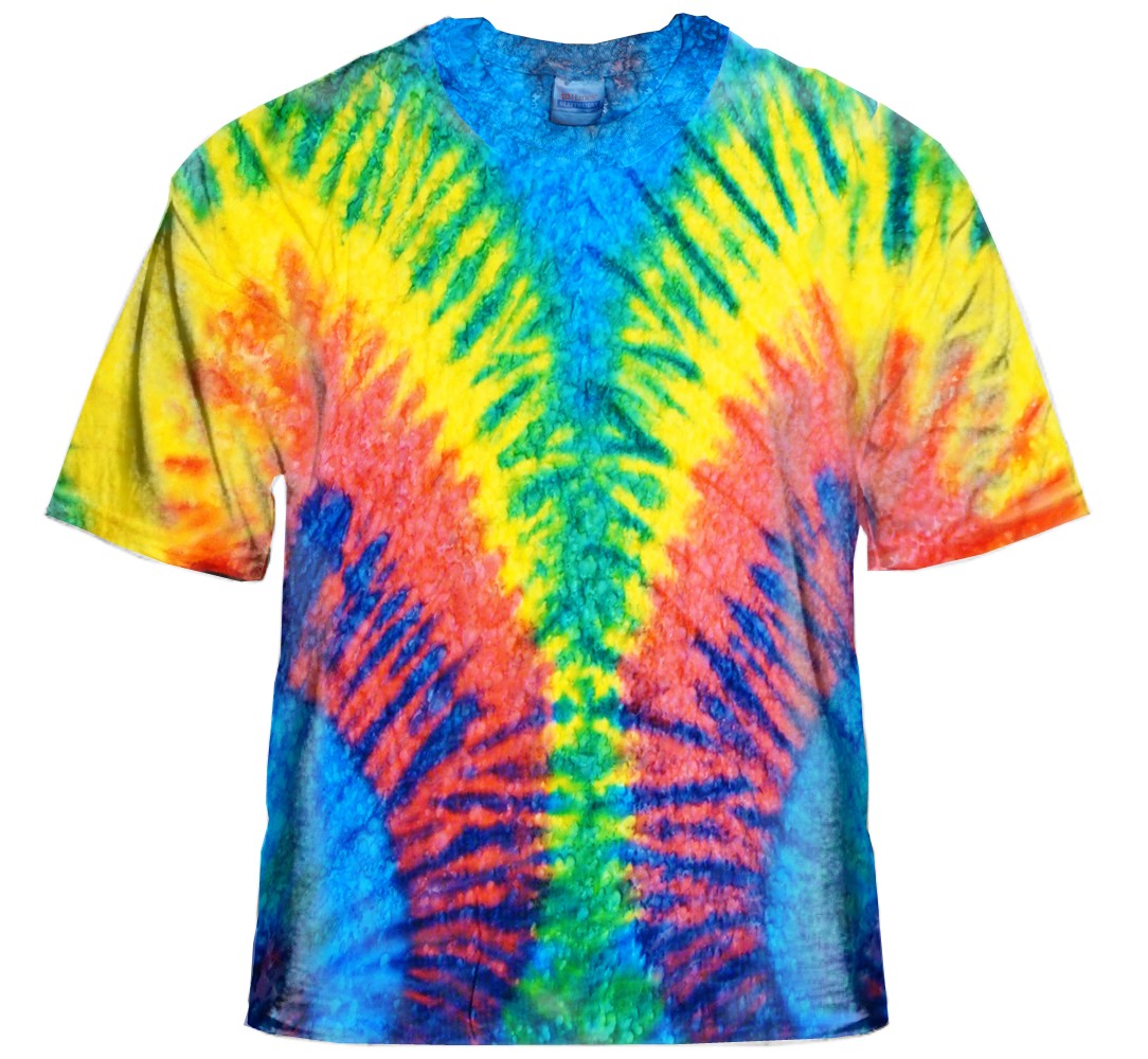 Premium Hand Made Tie Dye T-Shirts - Woodstock Tie Dye T-Shirt