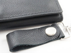 Premium Luxury Leather Chain Wallet