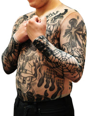 Men's Full Body Tattoo Shirt - Prison Ink Full Body Tattoo Shirt