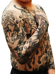 Men's Full Body Tattoo Shirt - Prison Ink Full Body Tattoo Shirt