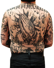 Men's Full Body Tattoo Shirt - Prison Ink Full Body Tattoo Shirt