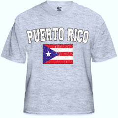 Puerto Rico Vintage Flag International Mens T-Shirt