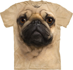 Pug Big Face Men's T-Shirt