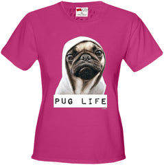 Pug Life Girl's T-Shirt