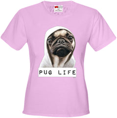 Pug Life Girl's T-Shirt