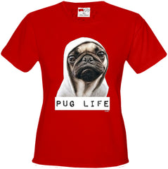 Pug Life Girl's T-Shirt