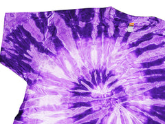 Purple And White Tie Dye T-Shirt