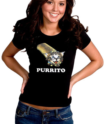 Purrito Girl's T-Shirt 