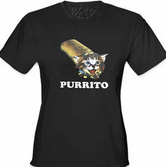 Purrito Girl's T-Shirt