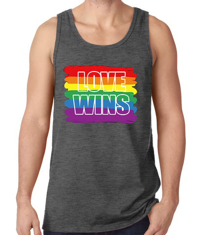 Rainbow Love Wins Gay Marriage Equality Tank Top